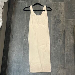 Forever 21 Cream Midi Dress